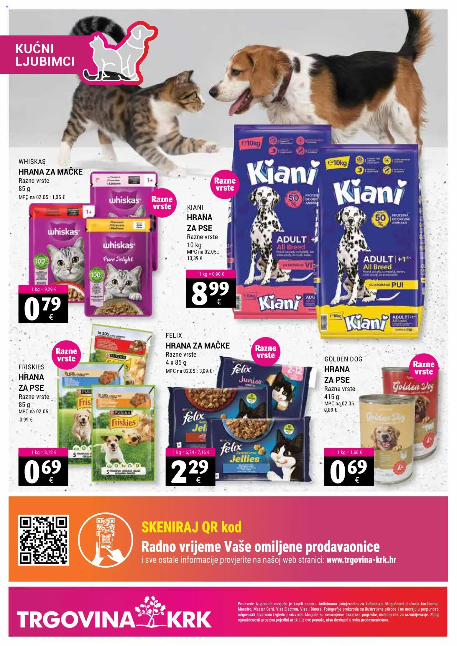 Trgovina Krk katalog | vrijedi od 16.09.2026 | Stranica: 20 | Proizvodi: Whiskas, Hrana za mačke