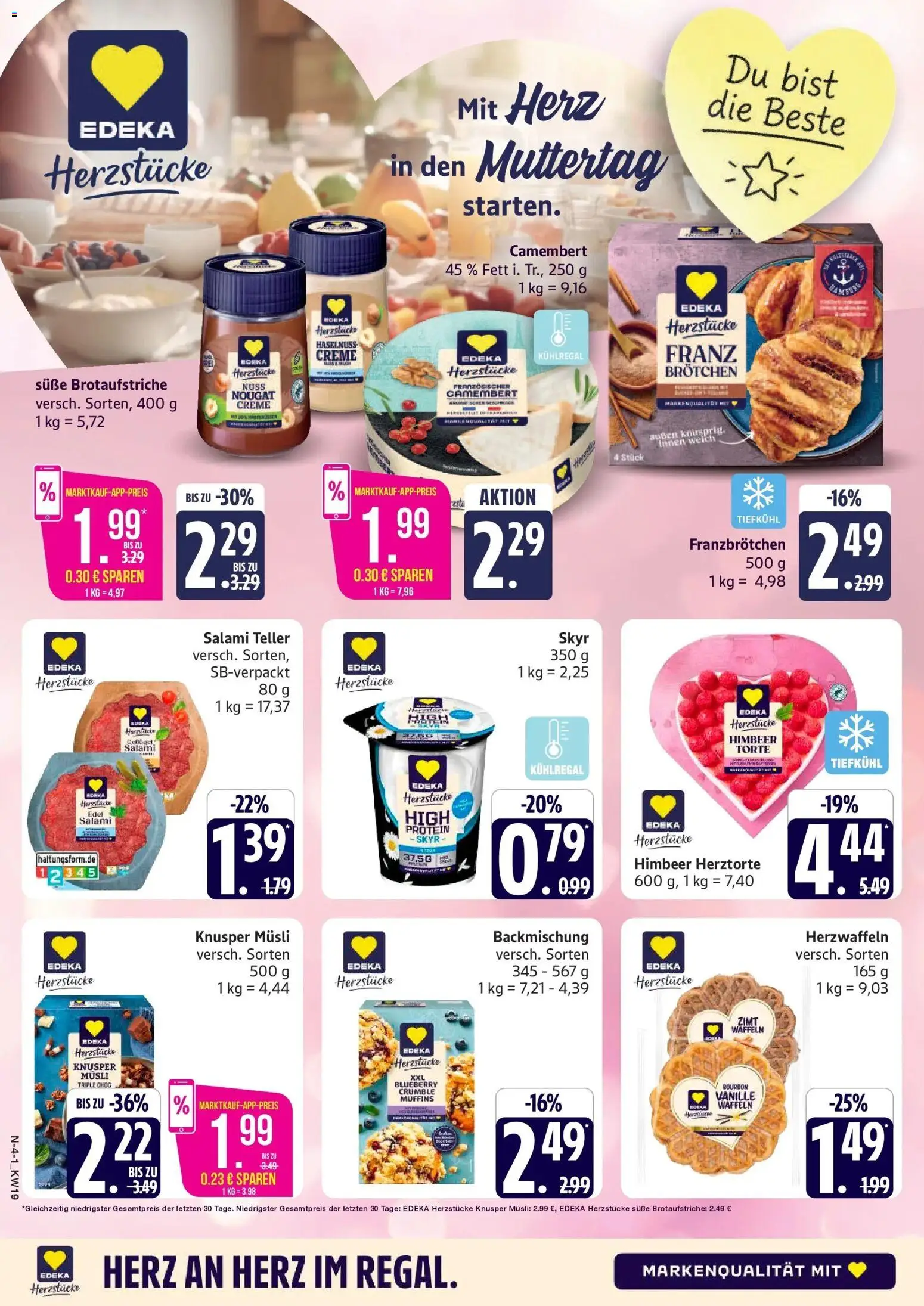 Marktkauf Prospekt Cuxhaven	 – gültig ab 04.05.2026 | Seite: 4 | Produkte: Musli, Creme, Waffeln, Bourbon