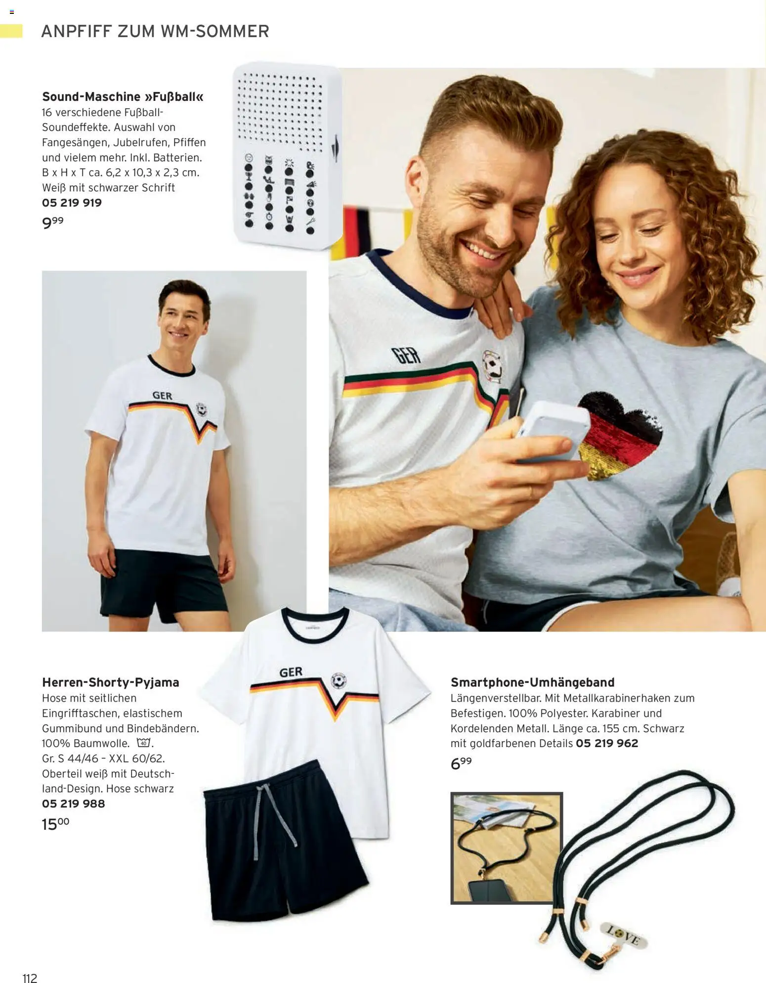 Angebote Tchibo – gültig ab 07.05.2026 | Seite: 112 | Produkte: Fußball, Hose