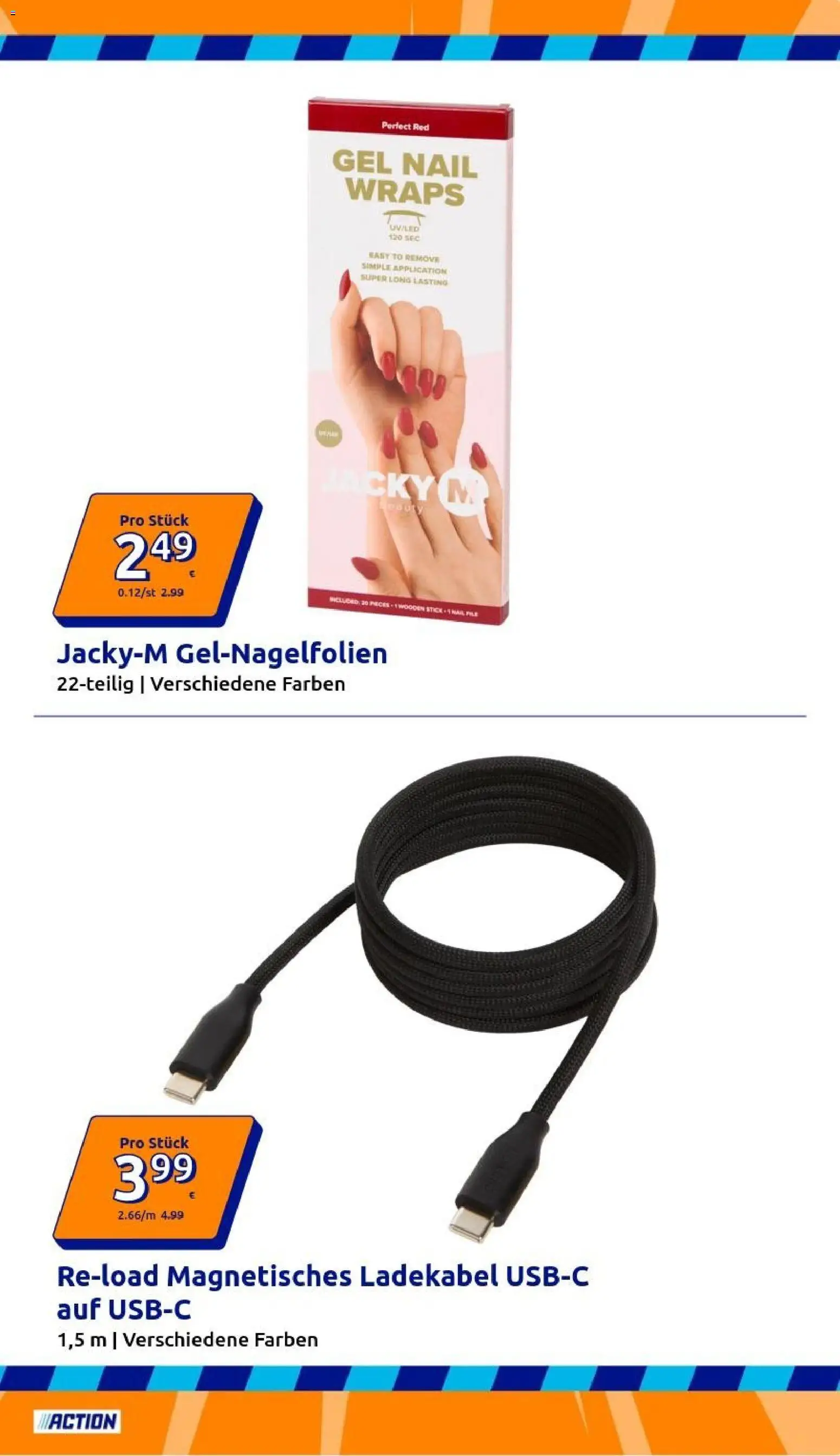 Action Prospekt – gültig ab 23.09.2026 | Seite: 27 | Produkte: Ladekabel
