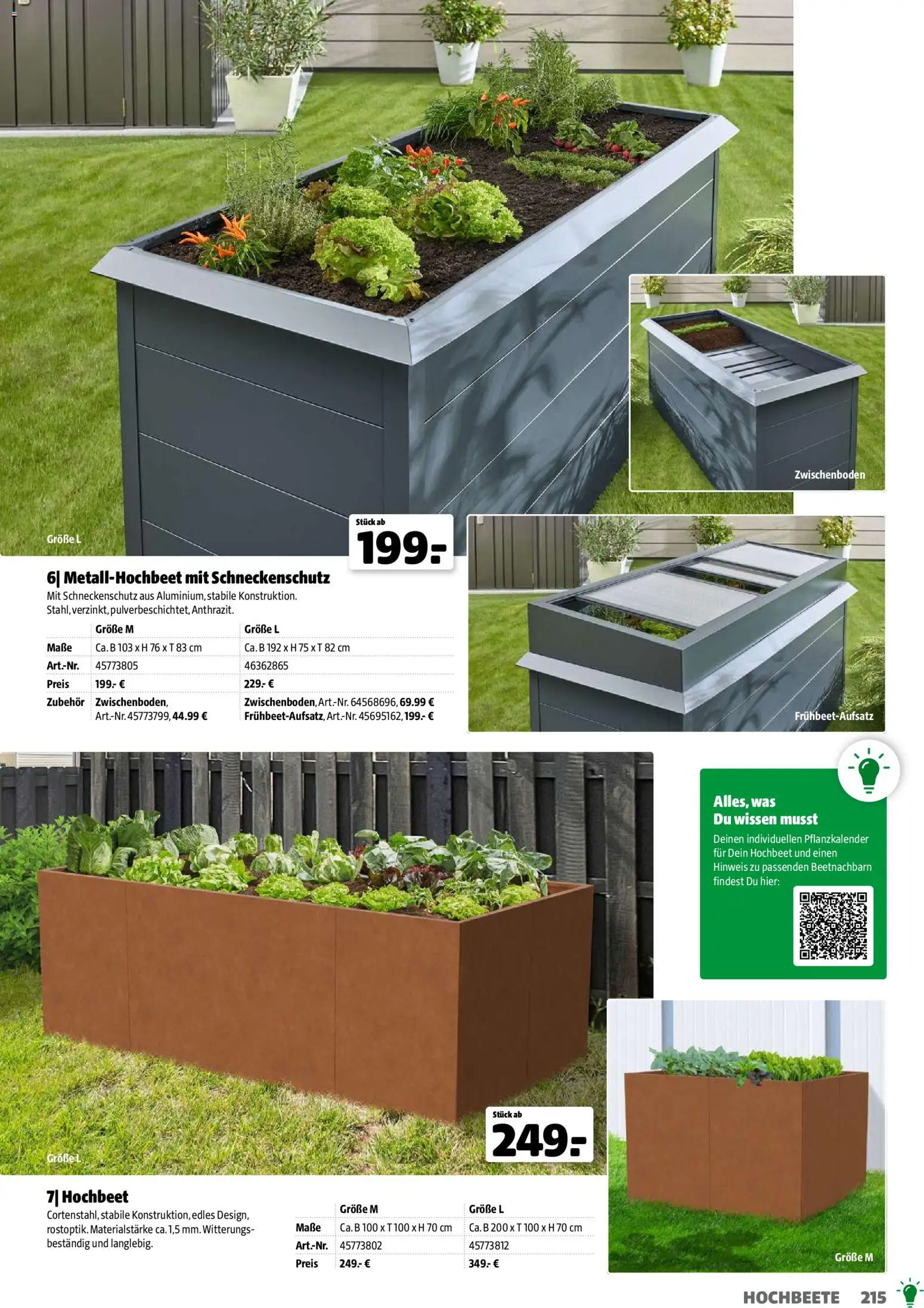 Hagebau Gartenjahr gültig ab 13.03.2026 | Seite: 215