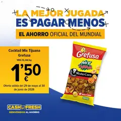 Vista previa Cash Fresh folleto válido desde el 29.05.2026