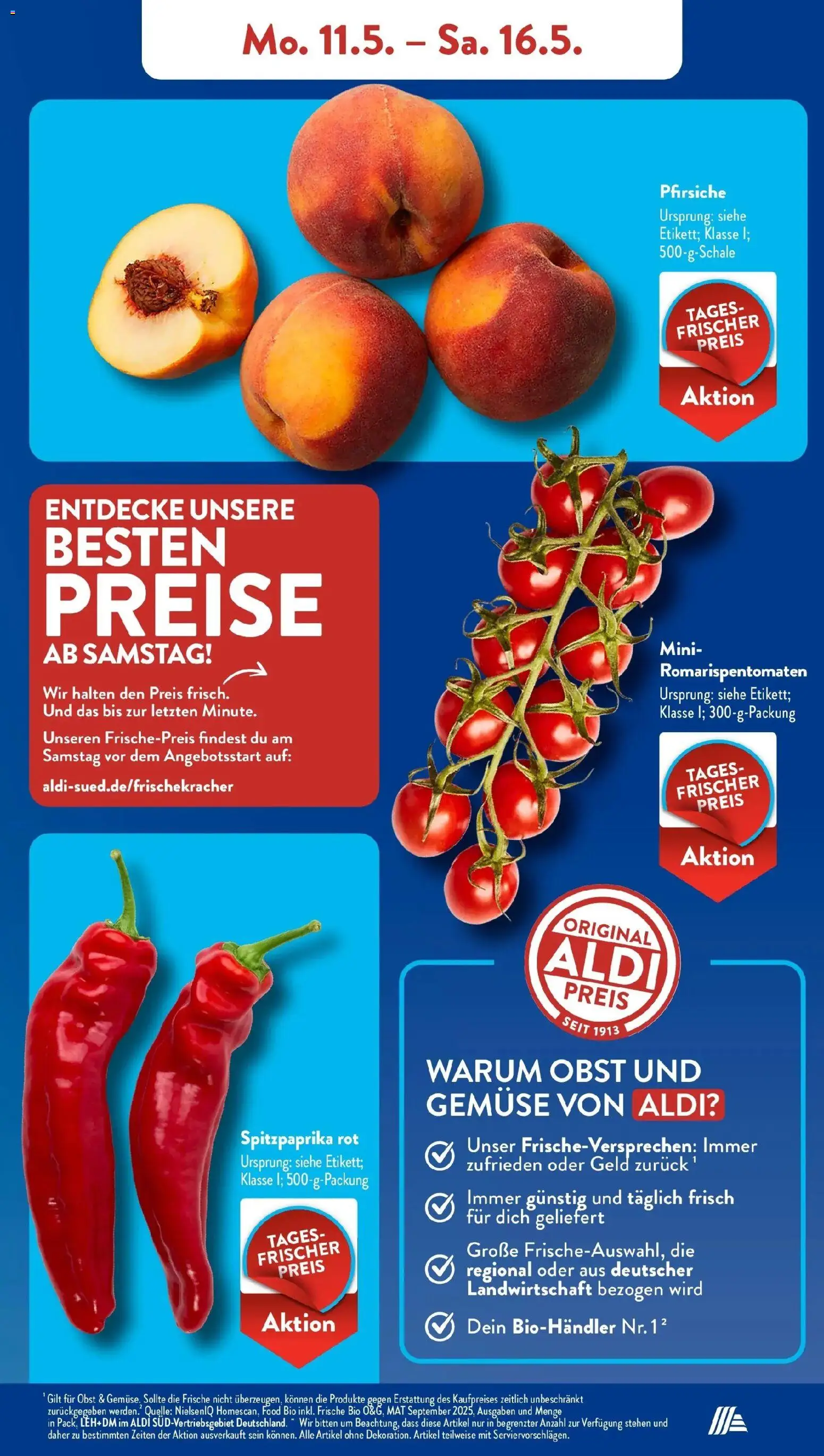 Aldi Süd Wochenangebote – gültig ab 10.05.2026 | Seite: 4 | Produkte: Gemüse, Obst
