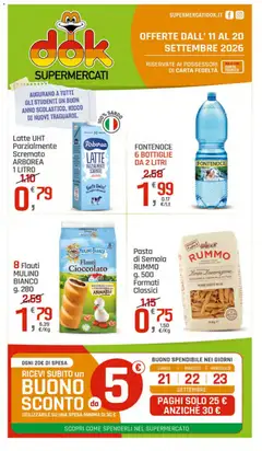 Anteprima del volantino DOK volantino valido a partire dal 11/09/2026