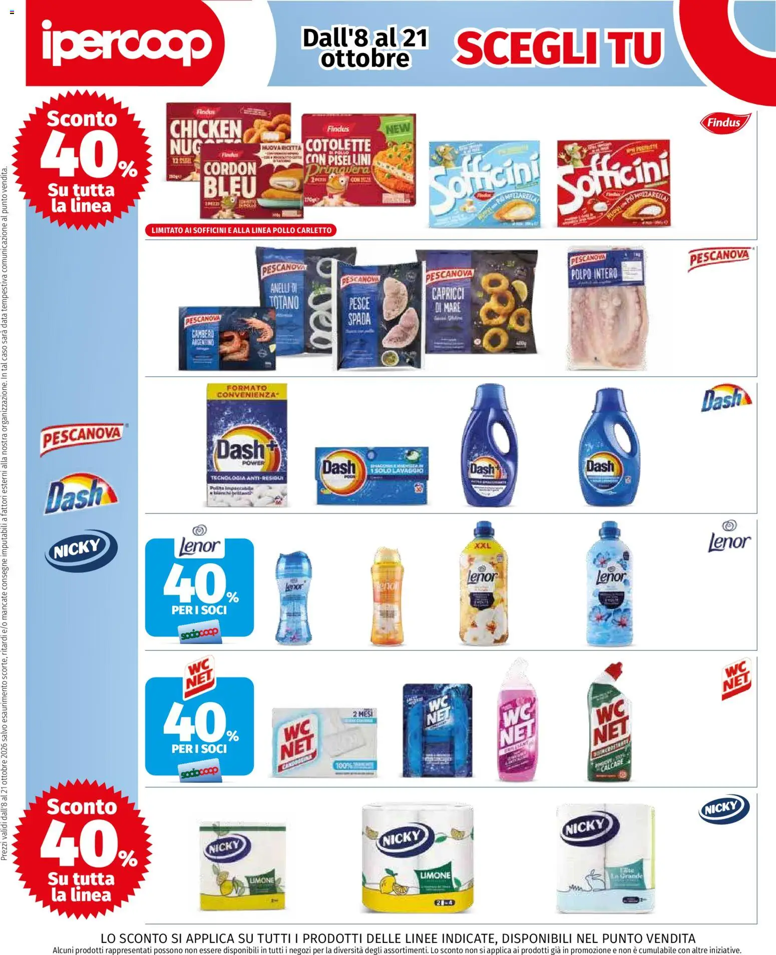 Volantino Ipercoop del 08/10/2026 | Pagina: 6 | Prodotti: Pollo, Pesce, Limone, Data