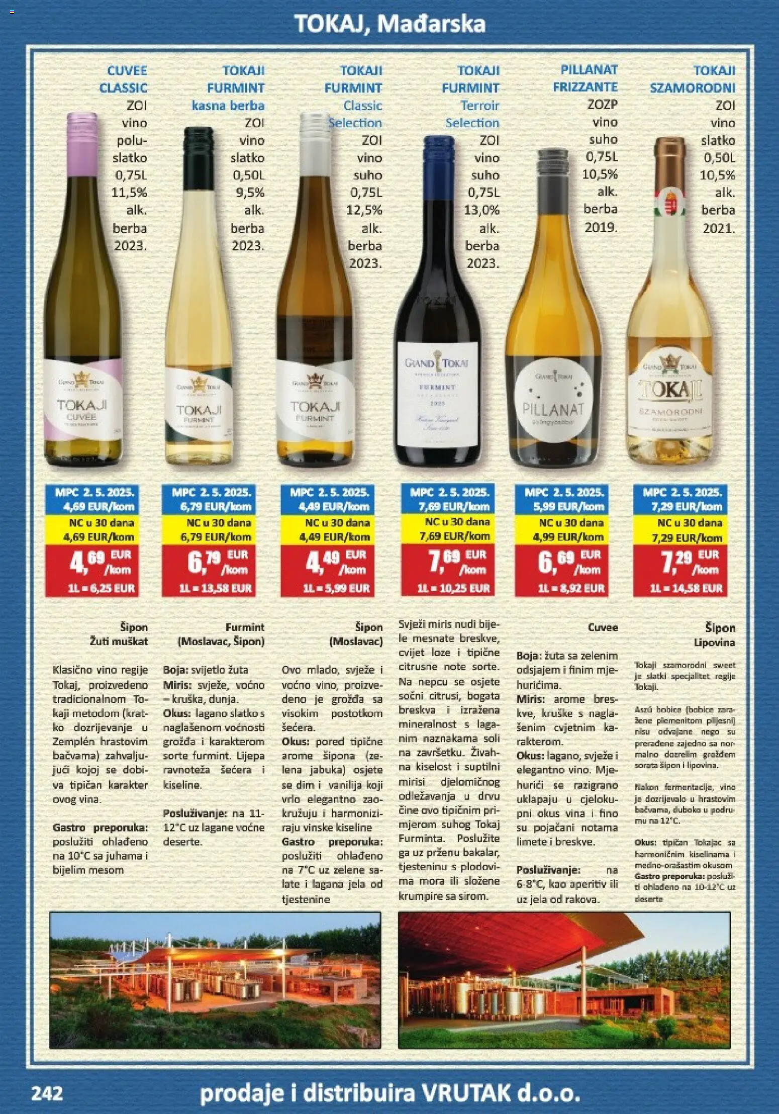 Vrutak katalog | vrijedi od 01.11.2025 | Stranica: 242 | Proizvodi: Aperitiv, Miris, Vino, Breskva