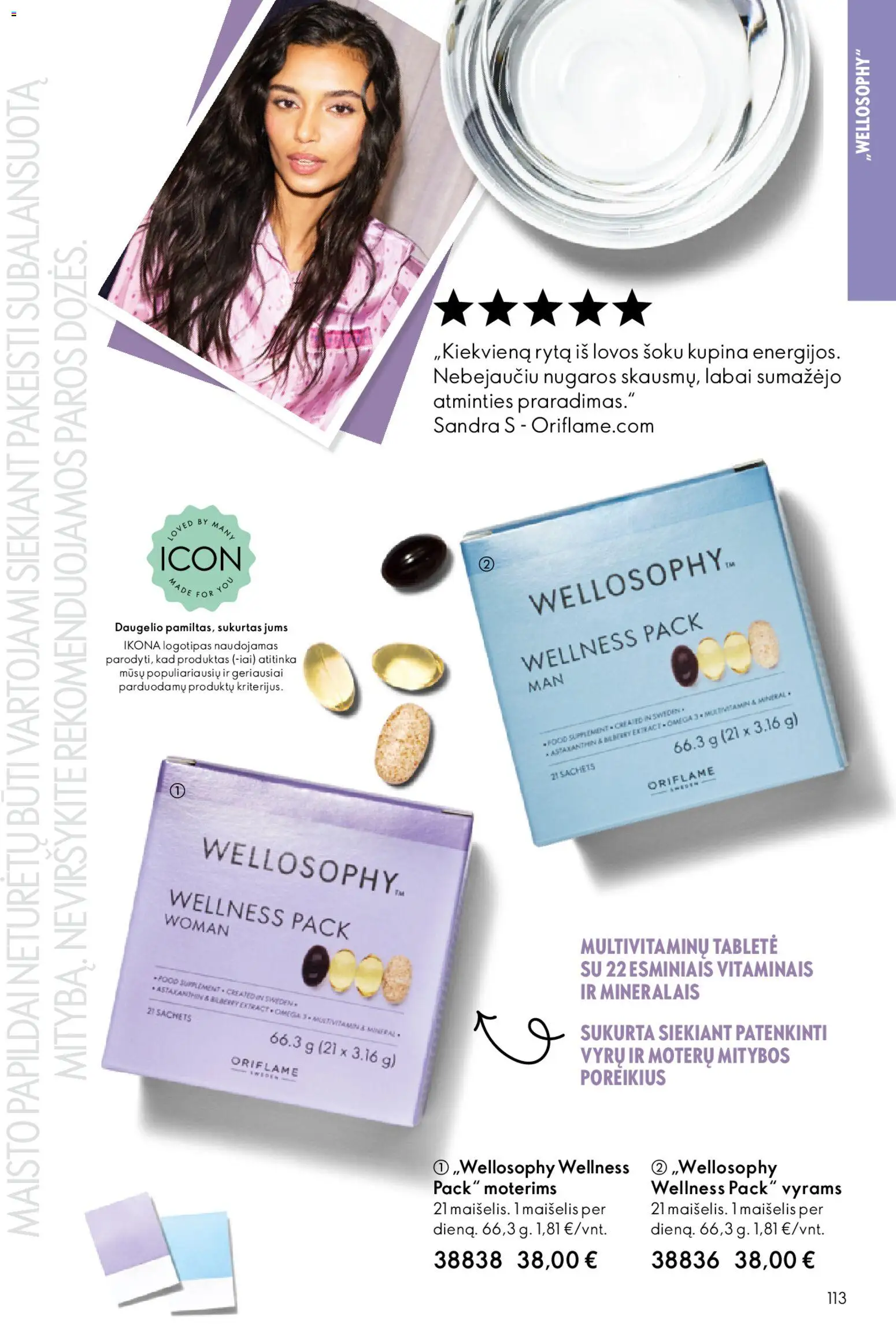Oriflame akcijos nuo 22.04.2026 | Puslapis: 113