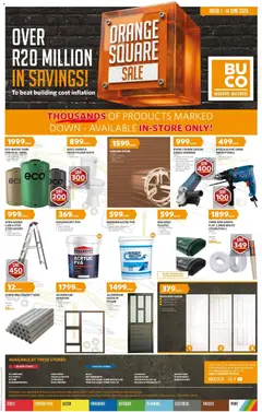 BUCO specials catalogue – valid from 01.06.2026