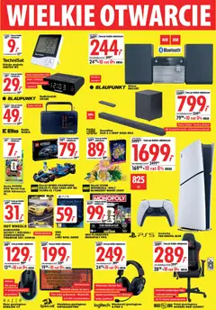 Pogląd oferty "Mediaexpert promocje - Wielkie otwarcie Rybnik" - ważna od 16.07.2026 | Strona: 3 | Produkty: Stacja pogody, Panini, Lego, Fotel