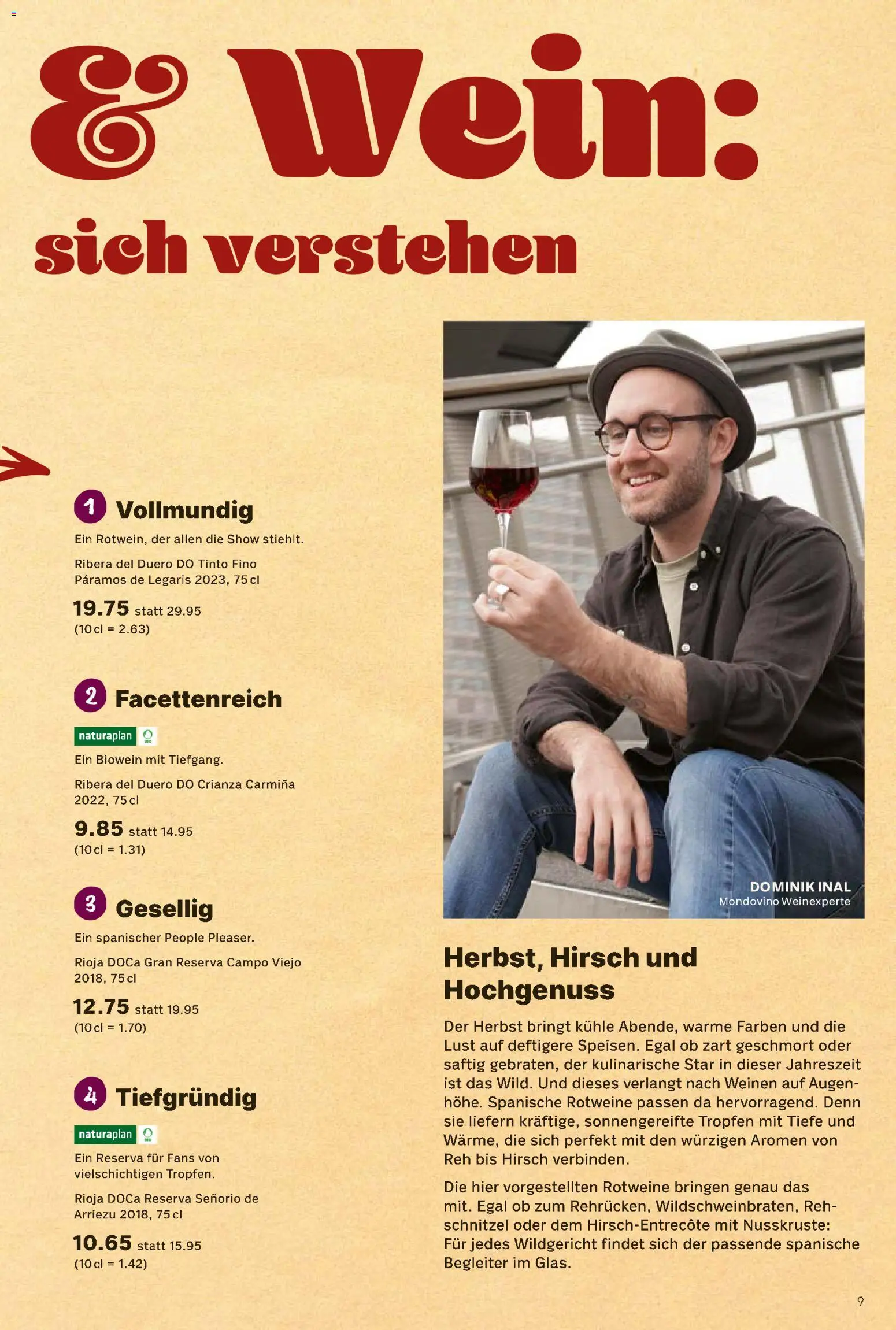 Coop aktionen Vino Spanien – gültig ab 15.10.2026 | Seite: 9