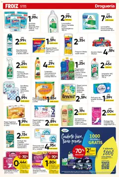 Vista previa Froiz folleto válido desde el 30/09/2026 | Página: 15 | Productos: Escoba, Papel higienico, Flores, Lavavajillas