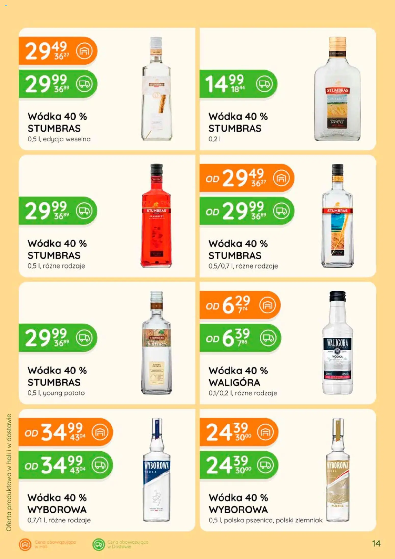 Eurocash gazetka - Katalog Alkoholowy od 01.08.2026 | Strona: 14 | Produkty: Wódka