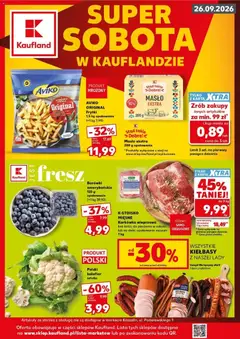 Pogląd oferty "Kaufland gazetka - Super sobota" - ważna od 26.09.2026