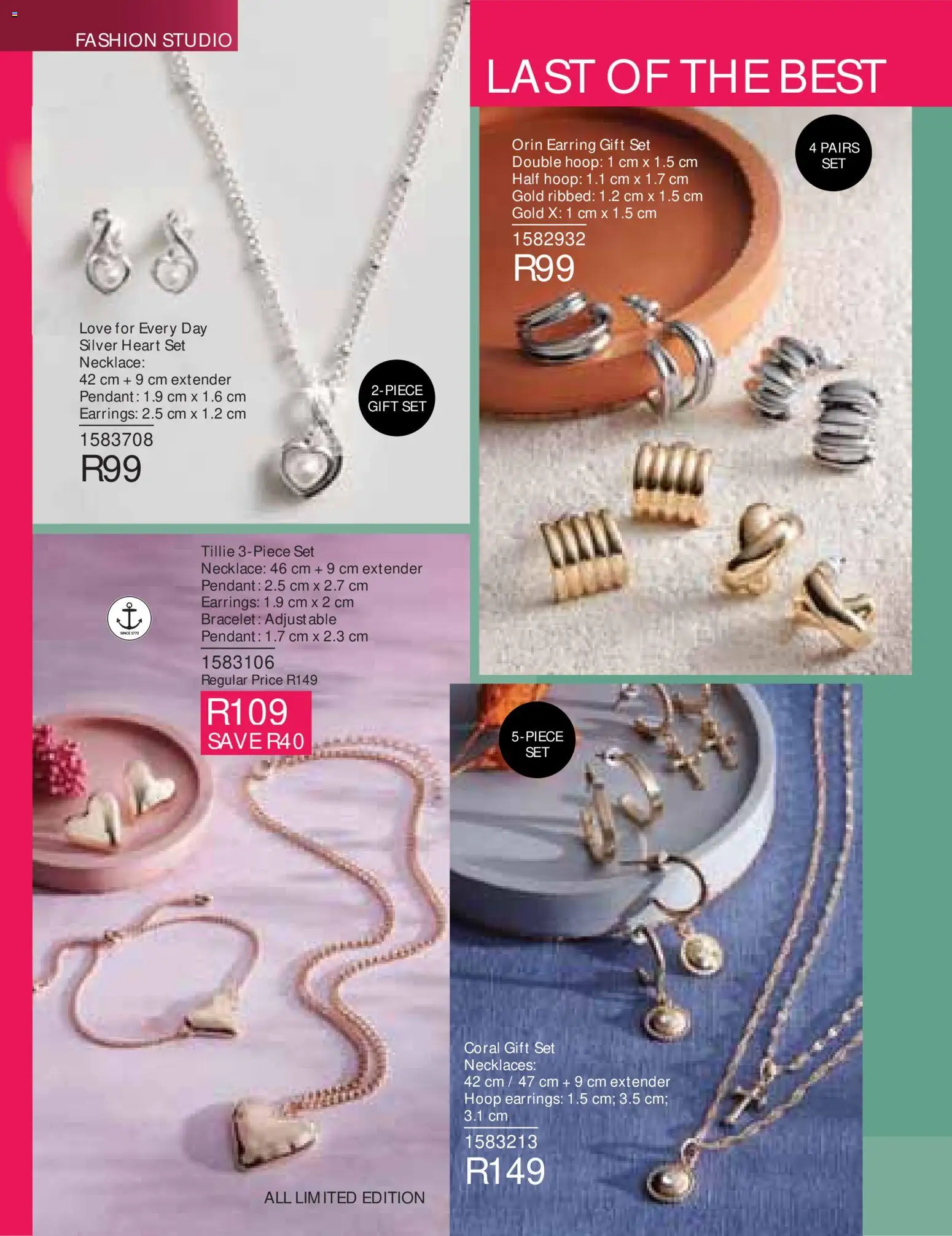 New Avon catalogue – valid from 01/07/2026 | Page: 138 | Products: Earrings, Necklaces