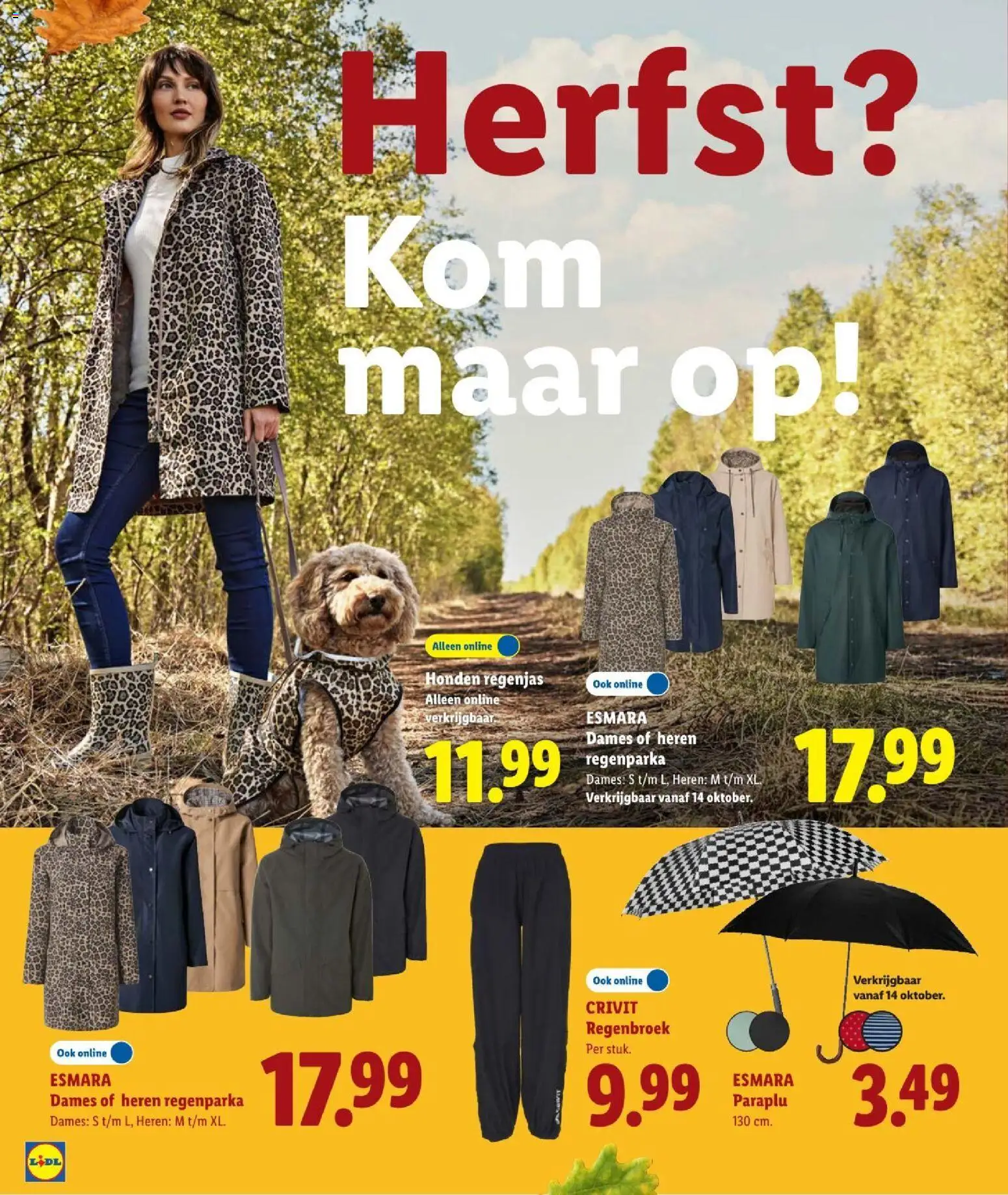 {H1} | Pagina: 30 | Producten: Regenjas, Paraplu