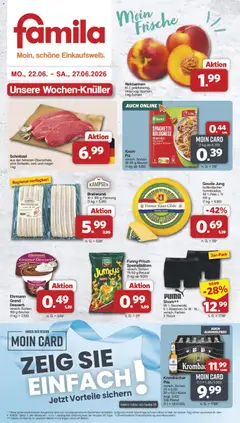 Famila Nordwest Prospekt ab 22.06.2026 gültig