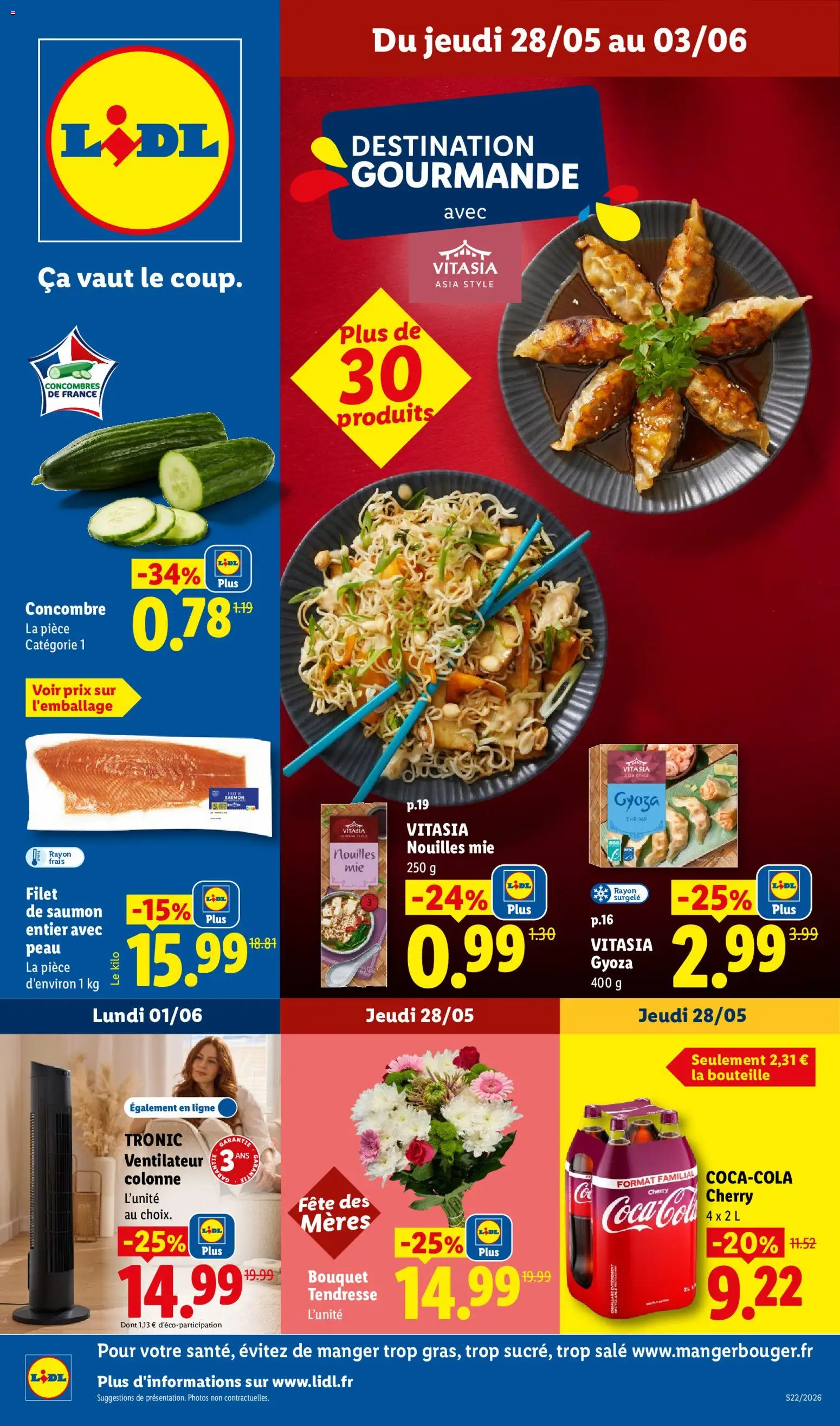 {H1} | Page: 1 | Produits: Saumon entier, Concombre, Ventilateur, Filet de saumon