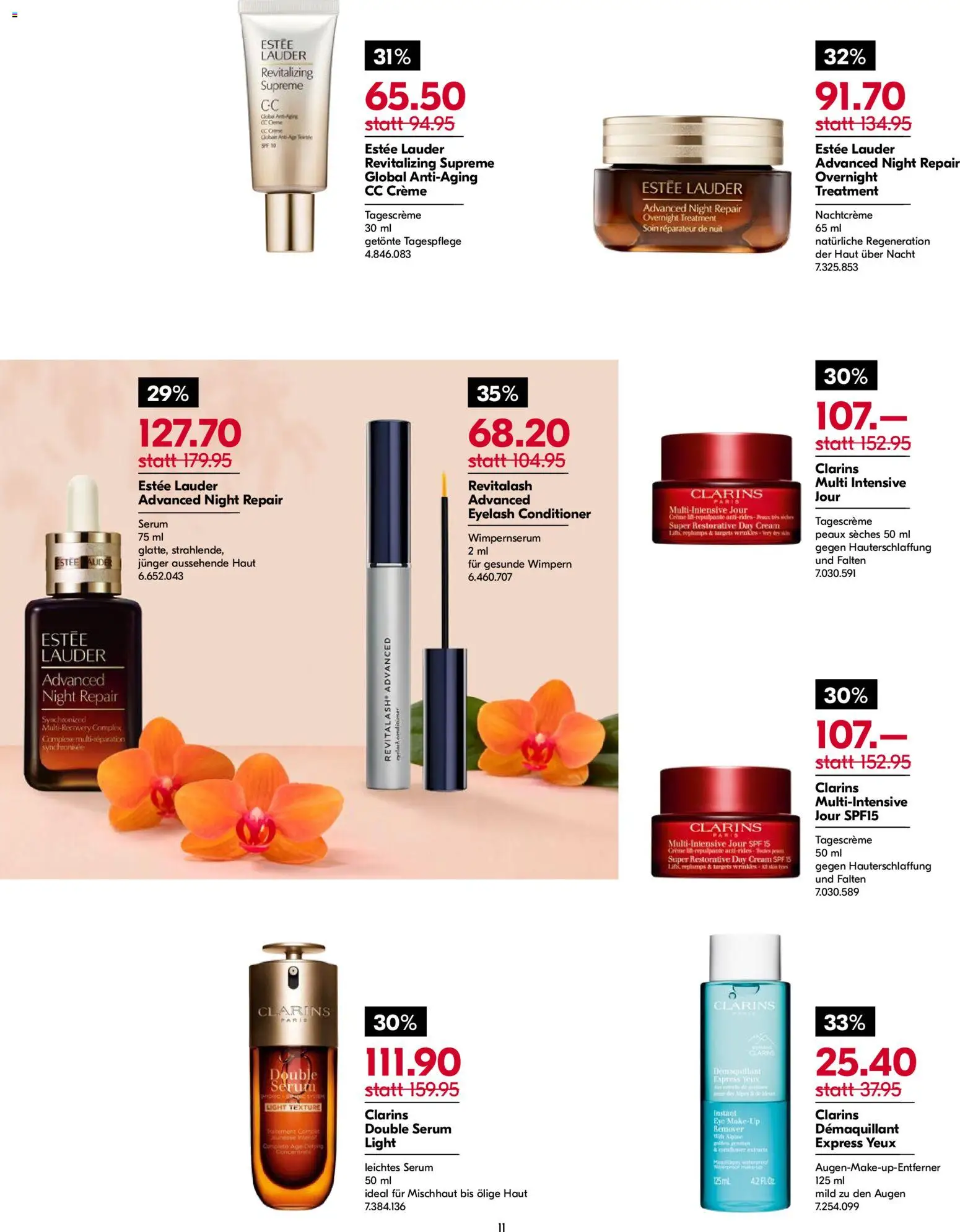 Import Parfumerie aktionen – gültig ab 21.05.2026 | Seite: 11 | Produkte: Serum, Cc creme, Tagescreme, Nachtcreme