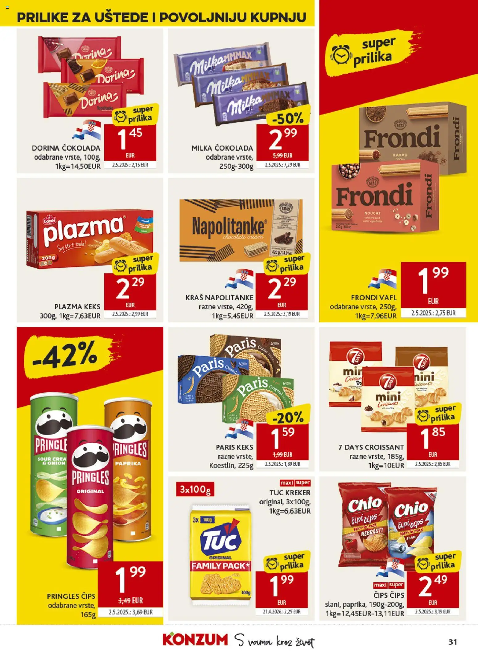 Konzum katalog | vrijedi od 28.10.2026 | Stranica: 31