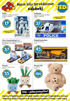 Pogląd oferty "TEDi gazetka - Nowy Tomyśl" - ważna od 15.05.2026 | Strona: 7 | Produkty: Gra, Baterie, Robot, Artykuły szkolne