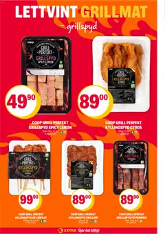 Forhåndsvisning av Coop Extra kundeavis gyldig fra 22/06/2026 | Side: 12 | Produkter: Svin, Lammekød, Paprika, Grill