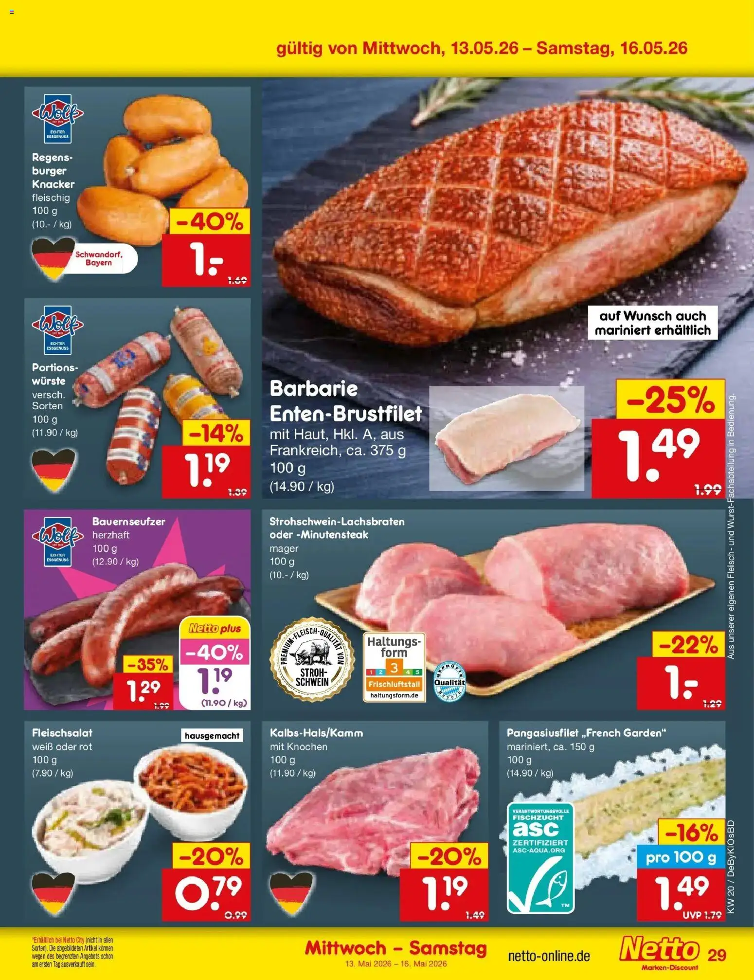 Netto Marken-Discount Prospekt Mistelbach	 (ab 10.05.2026) » Angebote | Seite: 40