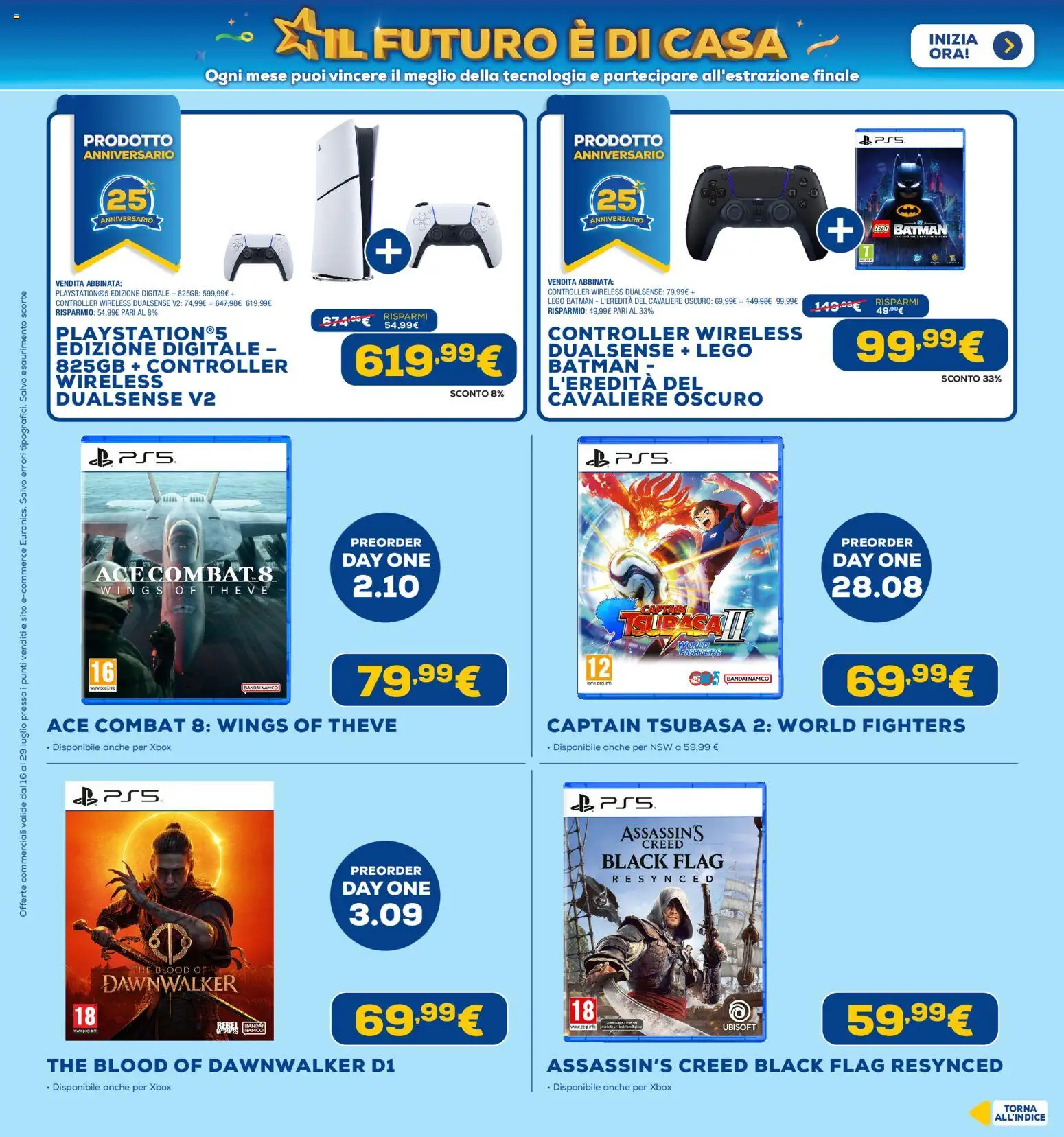 Volantino Euronics del 16/07/2026 | Pagina: 30 | Prodotti: The, Xbox