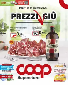 Anteprima del volantino COOP volantino Superstore Genova valido a partire dal 11.06.2026