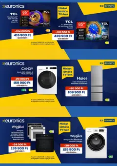 Euronics akciós újság - amely érvényes a következő dátumtól: 2026.10.15.
