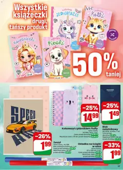 Pogląd oferty "Dino gazetka" - ważna od 22.07.2026 | Strona: 63 | Produkty: Zeszyt, Książki, Naklejki