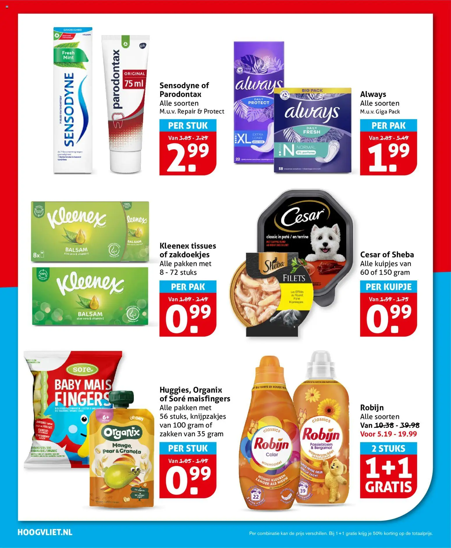 {H1} | Pagina: 28 | Producten: Wasmiddel, Robijn, Tissues, Aardbei
