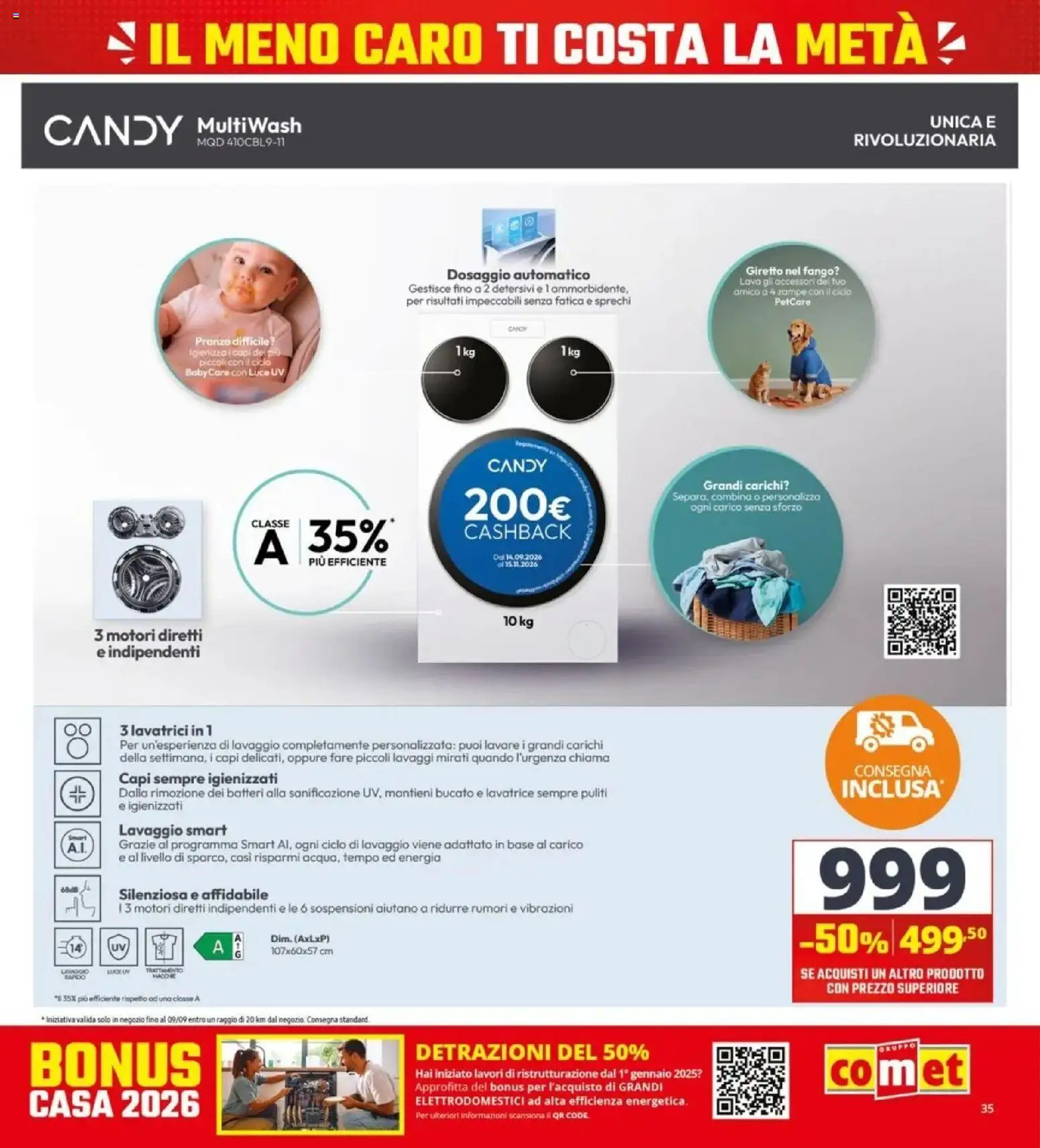 Nuovo Comet volantino dal 24/09/2026 > offerte anteprima 🛍️ | Pagina: 35 | Prodotti: Caro, Lavatrice