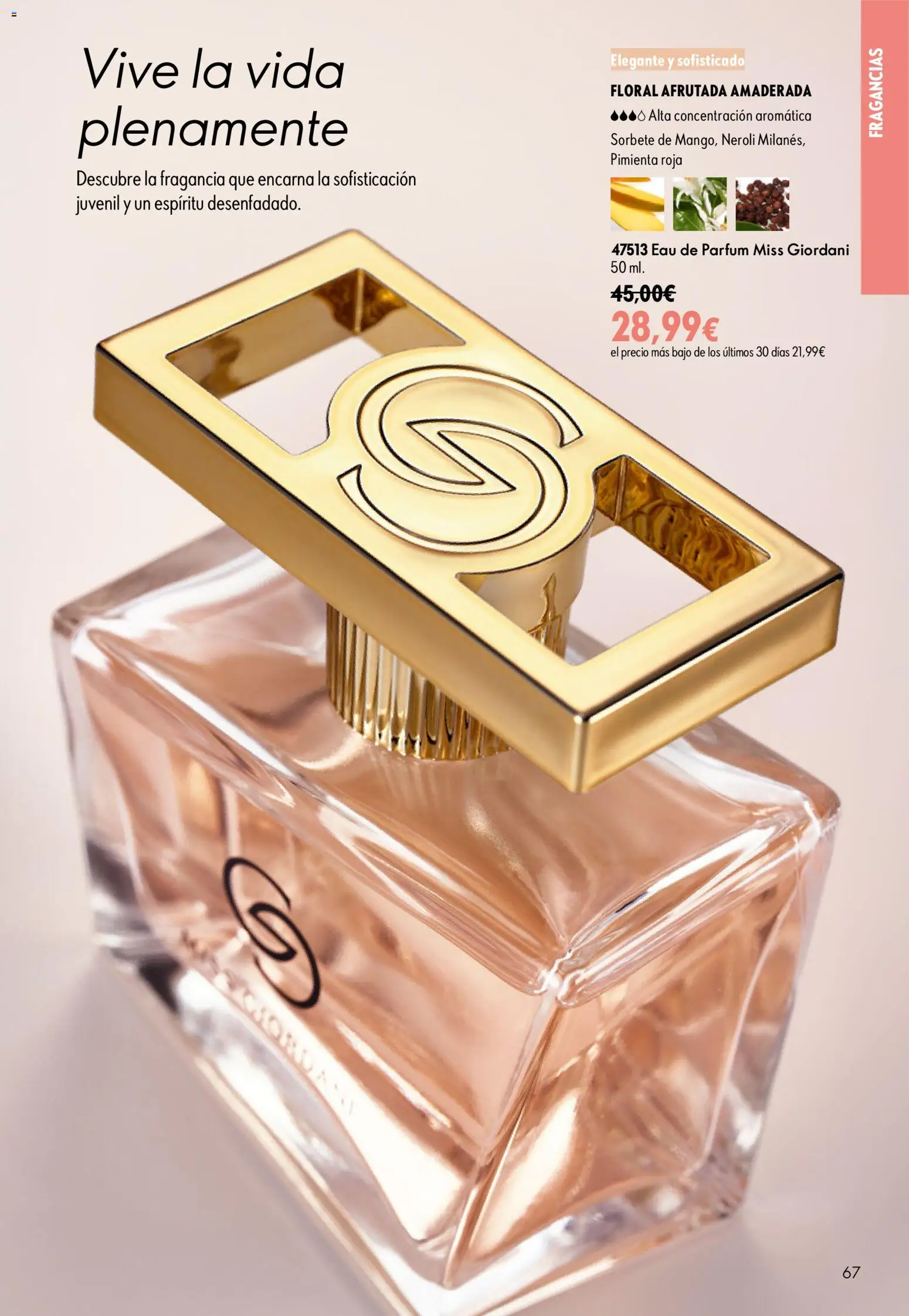 Oriflame - Catálogo Campaña 11 │ válido desde el 05/08/2026 | Página: 67 | Productos: Fragancia, Eau de parfum