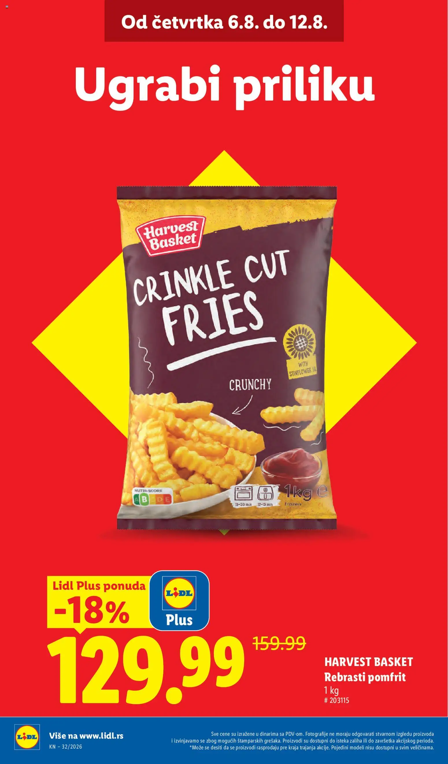 Lidl katalog - važi od 06.08.2026 | Strana: 6