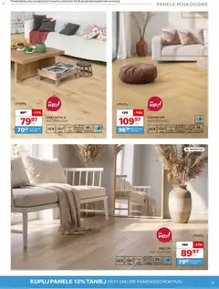 Pogląd oferty "Komfort gazetka" - ważna od 16.09.2026 | Strona: 23 | Produkty: Panele podłogowe