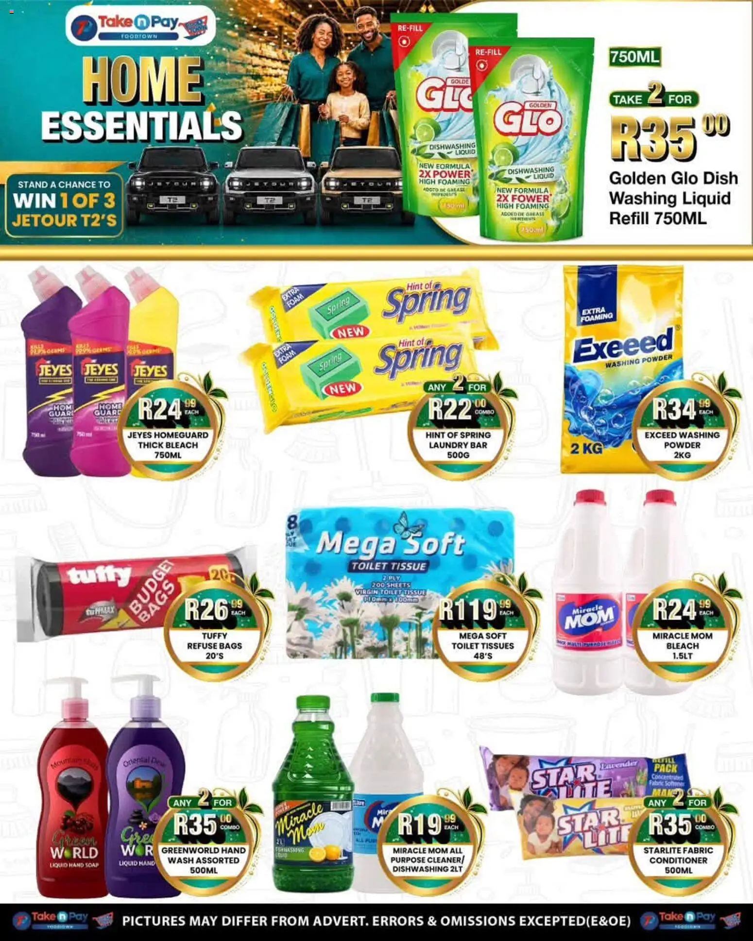 New Take n Pay catalogue – valid from 10/08/2026 | Page: 34 | Products: Toilet, Bleach, Soap, Foam