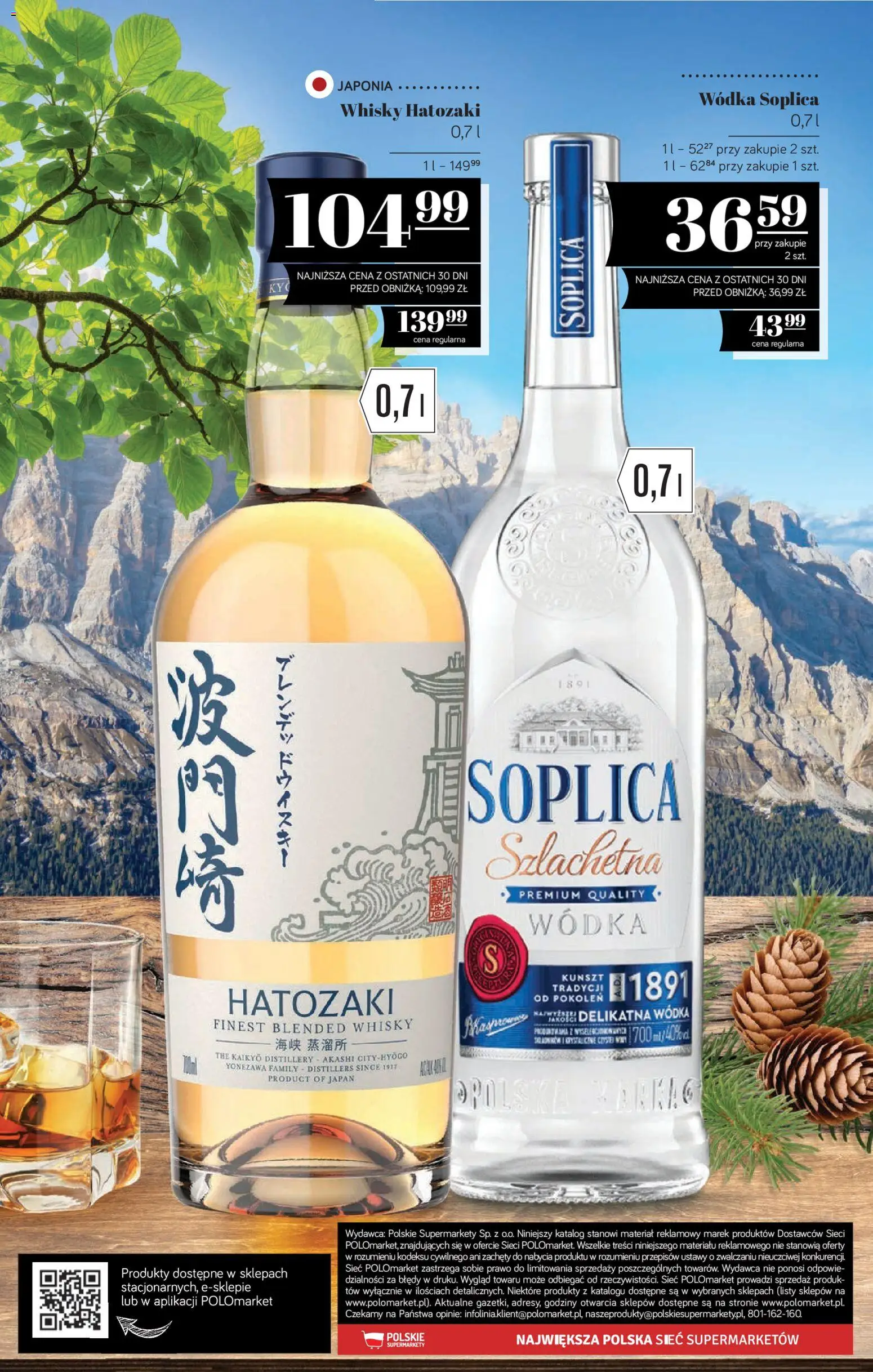 POLOmarket katalog - Alkoholi od 02.07.2026 | Strona: 20 | Produkty: Wódka, Whisky