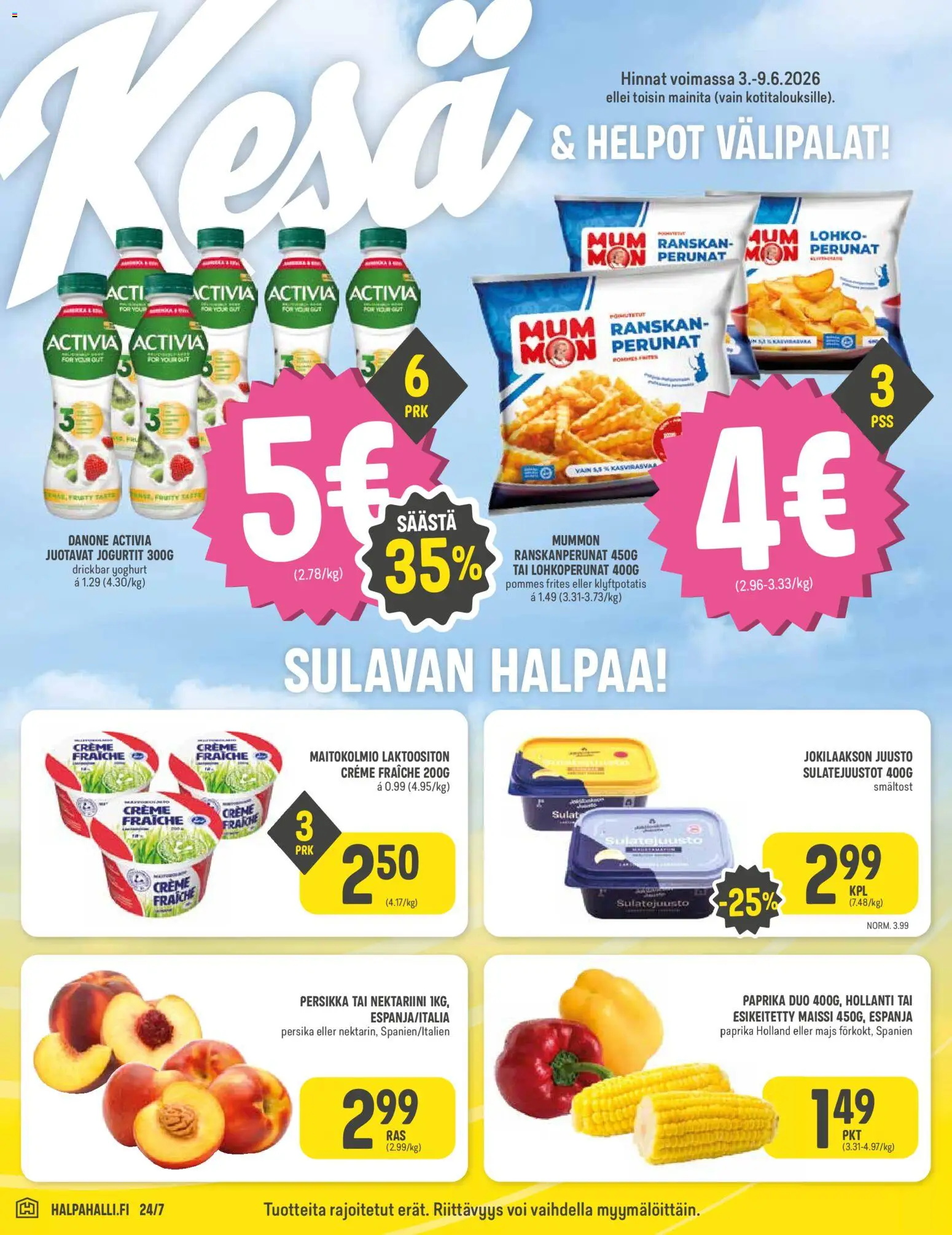 Halpa Halli tarjoukset – voimassa 03.06.2026 alkaen | Sivu: 2