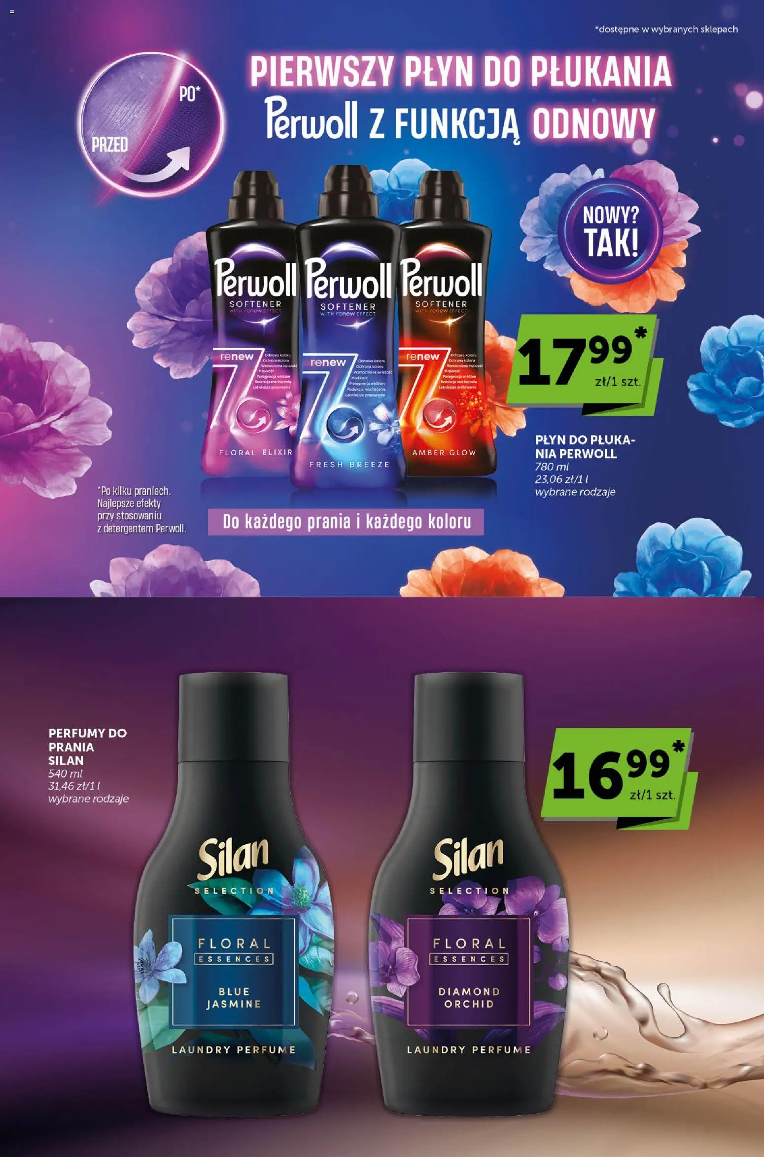 Groszek gazetka - Sprawdź, co więcej od 17.09.2026 | Strona: 8 | Produkty: Płyn do płukania, Perwoll, Perfumy