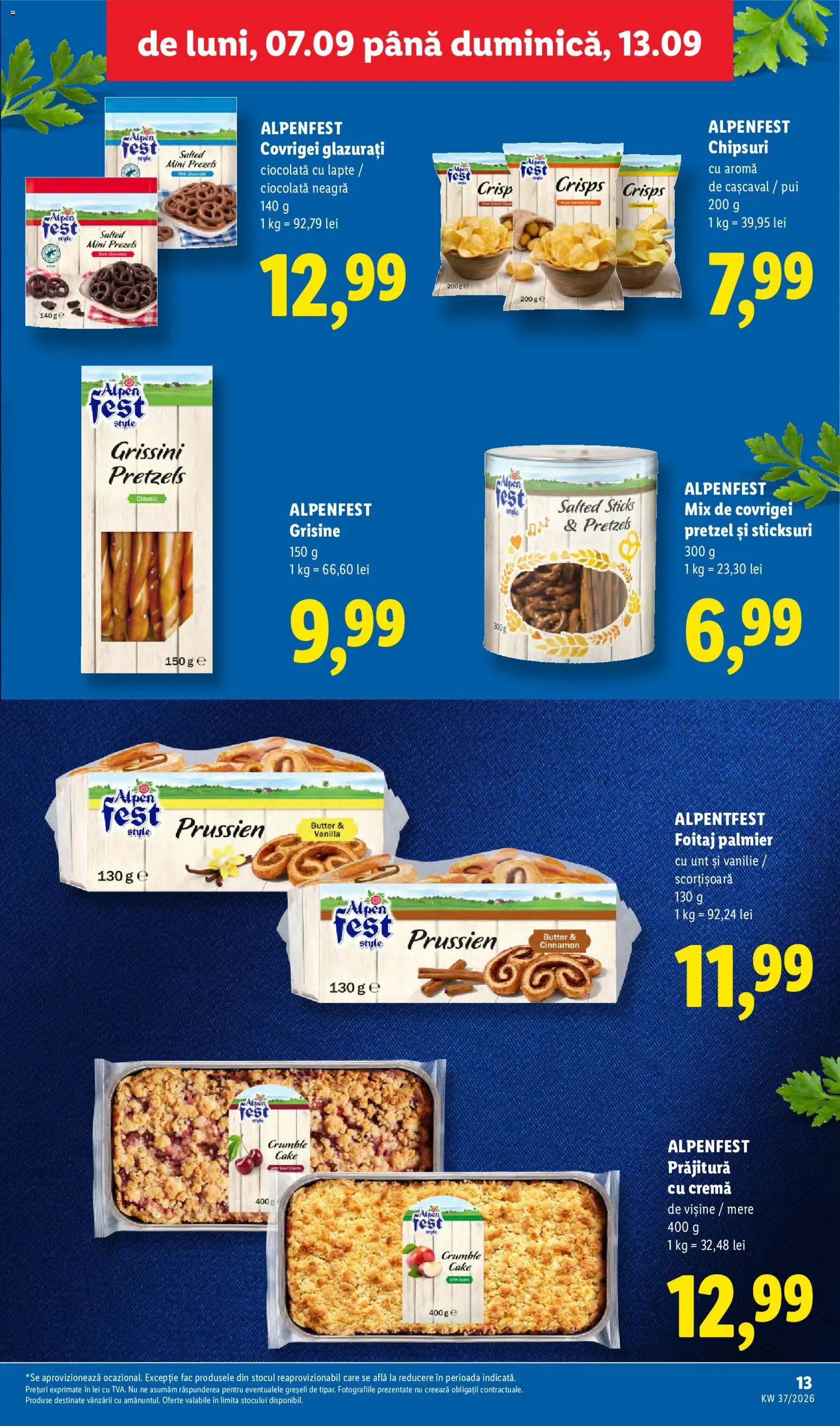 Noul catalog Lidl – valabil de la 07.09.2026 | Pagină: 13