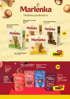 Borovnice smrznute Chillberry, Borovnice smrznute Chillberry u mlečnoj čokoladi 150 g - pregled Aman kataloga - važi od 17.08.2026 | Strana: 13