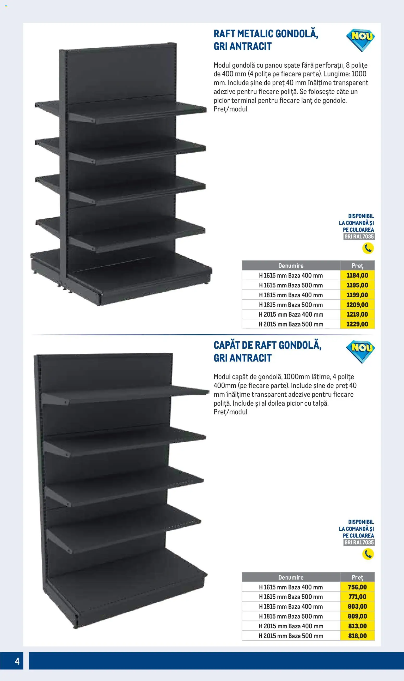 Noul catalog Metro – valabil de la 01.04.2026 | Pagină: 4 | Produse: Raft
