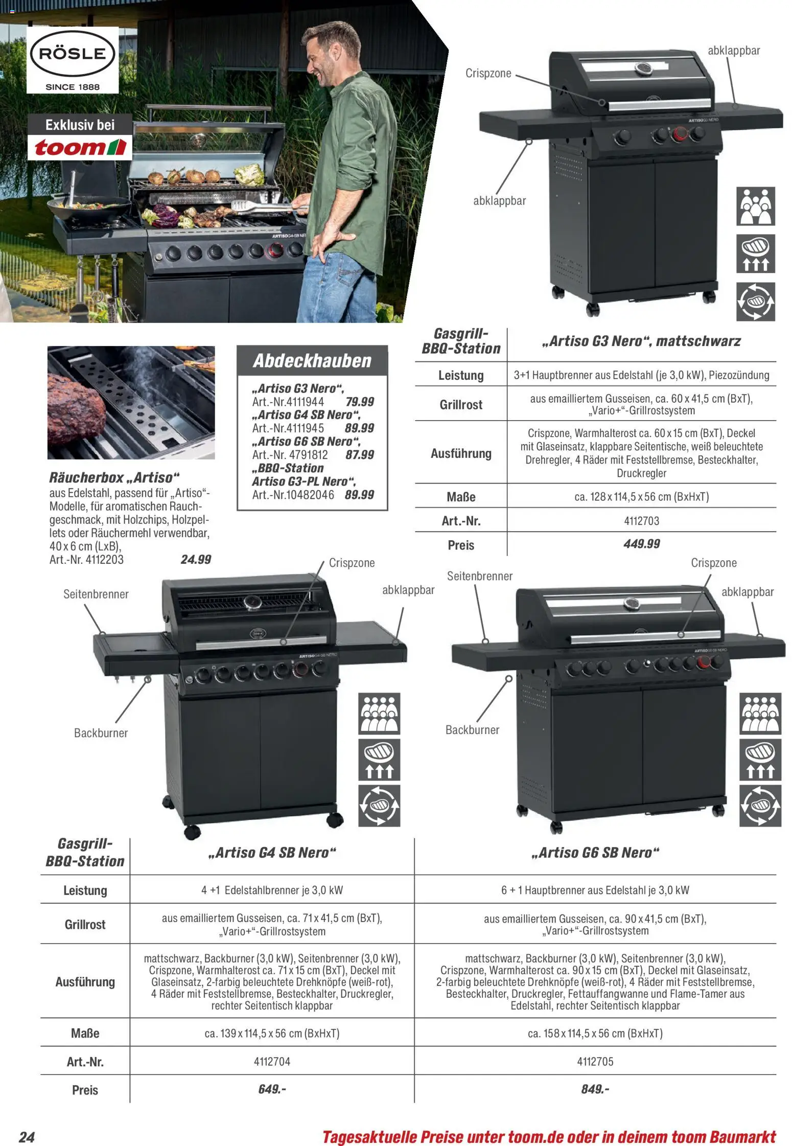 Toom Baumarkt  Grills & Zubehör 2026 – gültig ab 14.02.2026 | Seite: 24