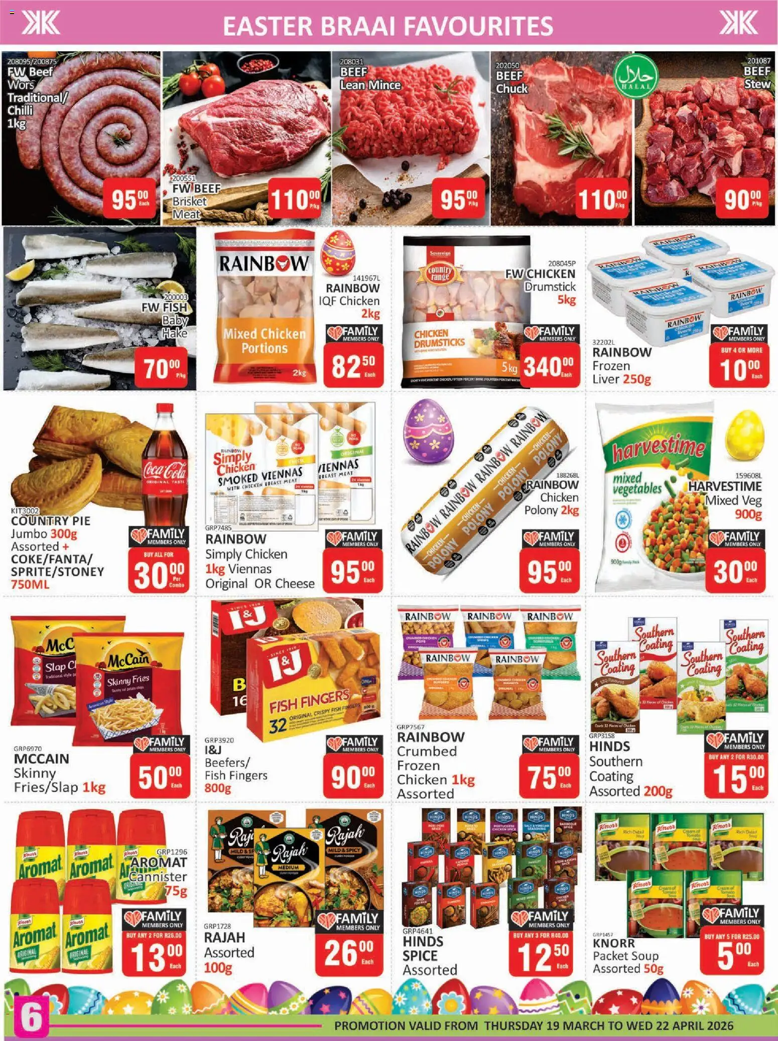 New KIT KAT Cash & Carry catalogue – valid from 19.03.2026 | Page: 6 | Products: Drone, Beef, Soup, Chilli