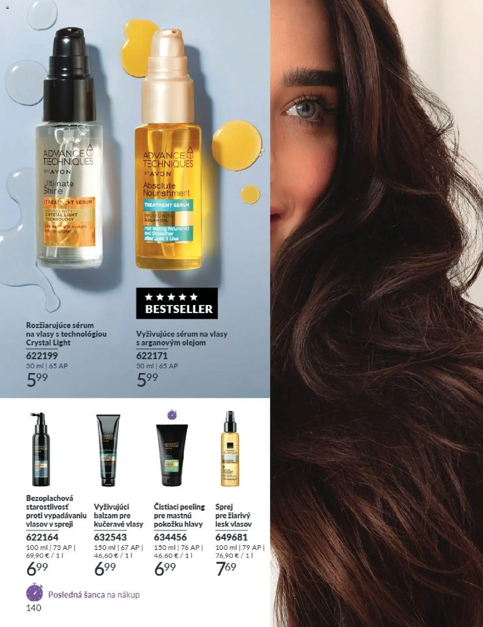 Nové Avon akcie – leták je platný od 01.08.2026 | Strana: 140 | Produkty: Peeling