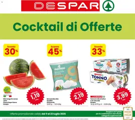 Anteprima del volantino Despar volantino Misano Adriatico valido a partire dal 09/07/2026