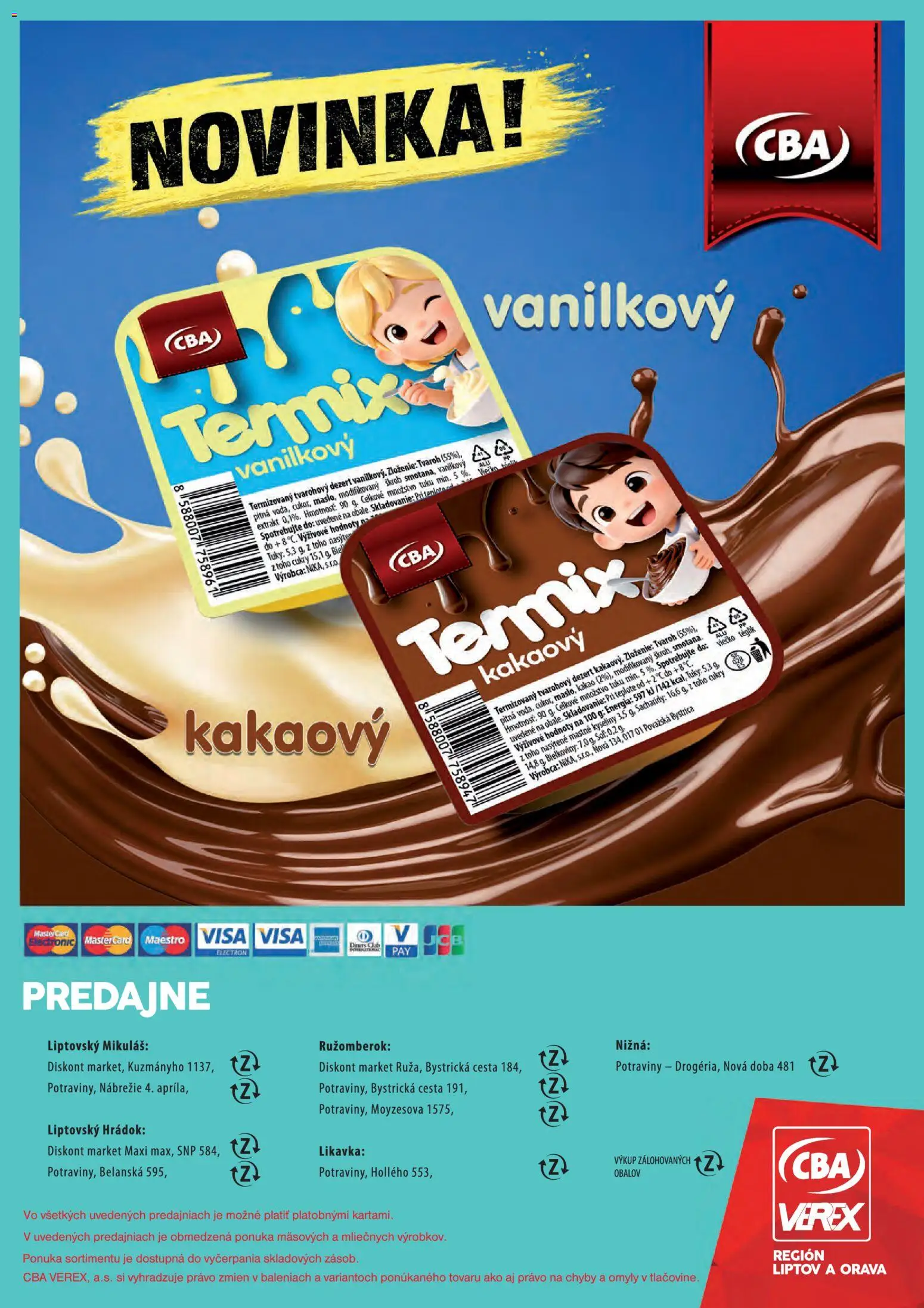 Nové CBA Verex akcie – leták je platný od 04.06.2026 | Strana: 24
