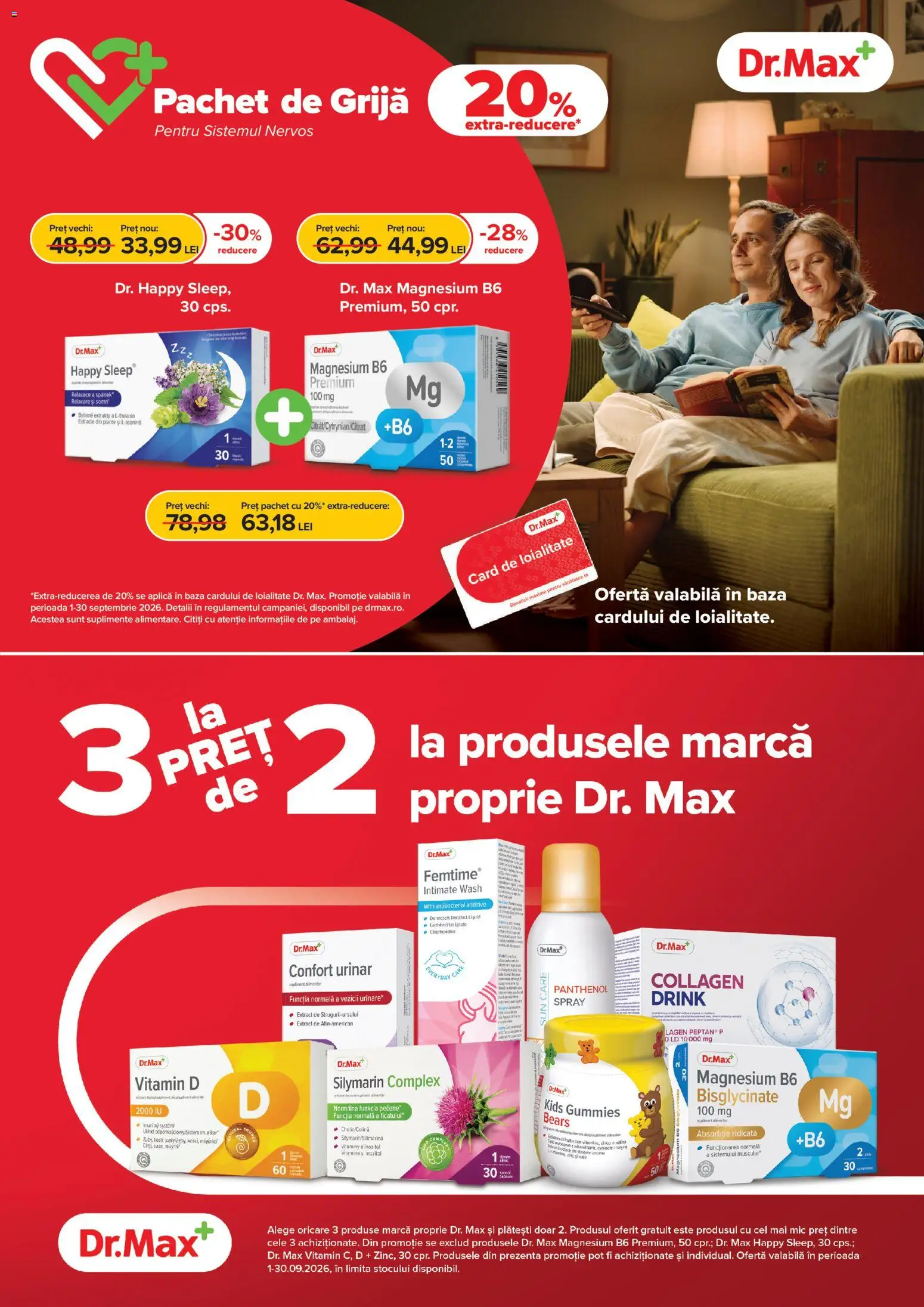 Noul catalog Dr.Max – valabil de la 01.09.2026 | Pagină: 2 | Produse: Vită, Premium, Aplică, Mușchi