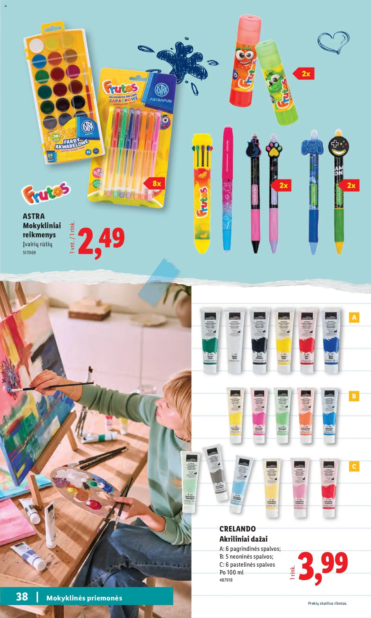 LIDL akcijos nuo 2026.07.20 | Puslapis: 38 | Prekių: Baterija, USB