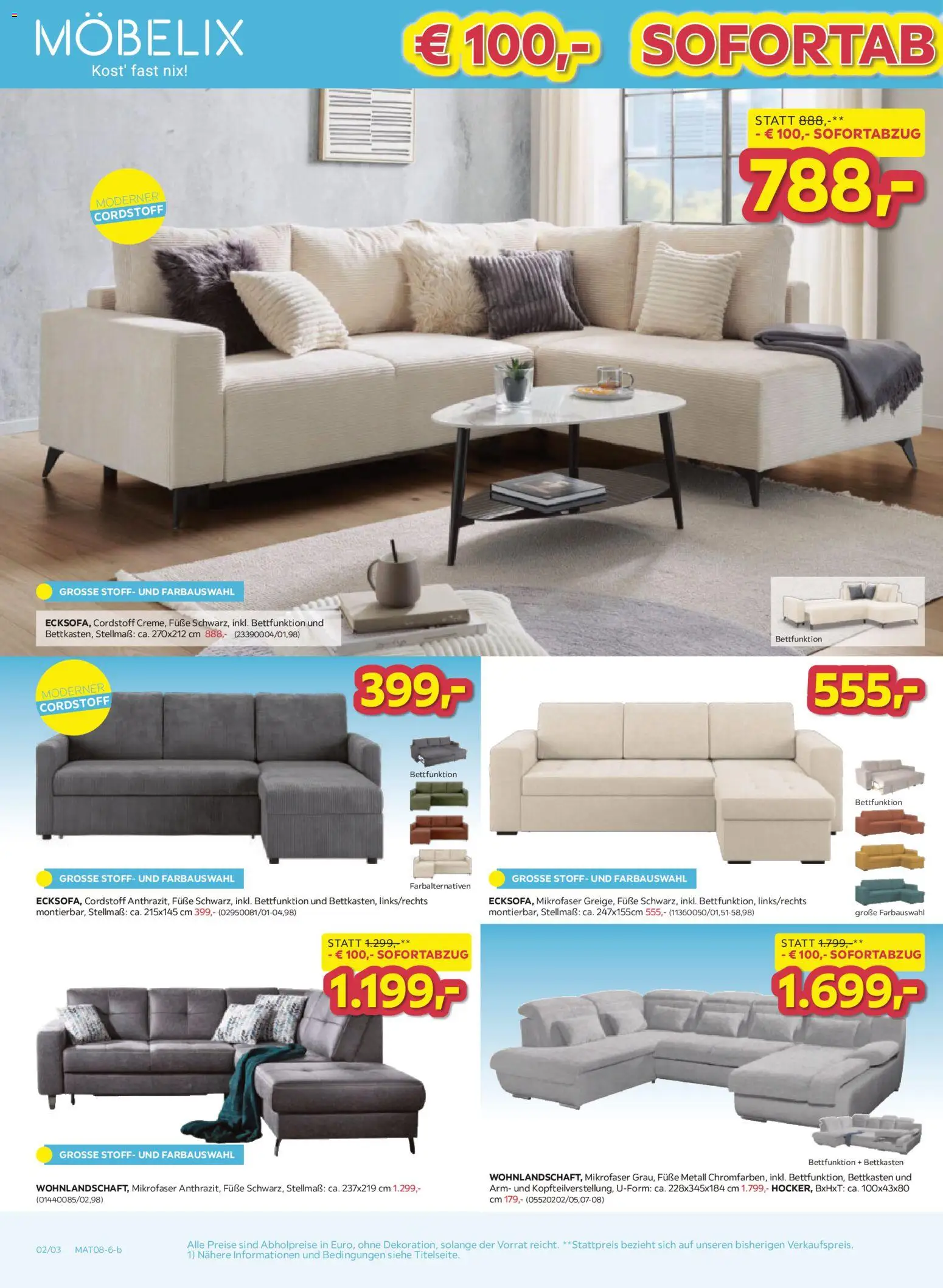 Möbelix Angebote gültig ab 19.08.2026 | Seite: 2